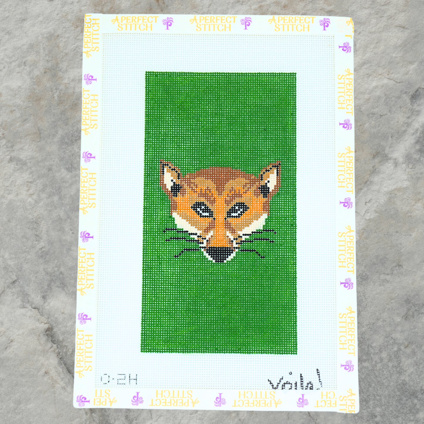 Voila | C2H Fox Eyeglass Case | Canvas