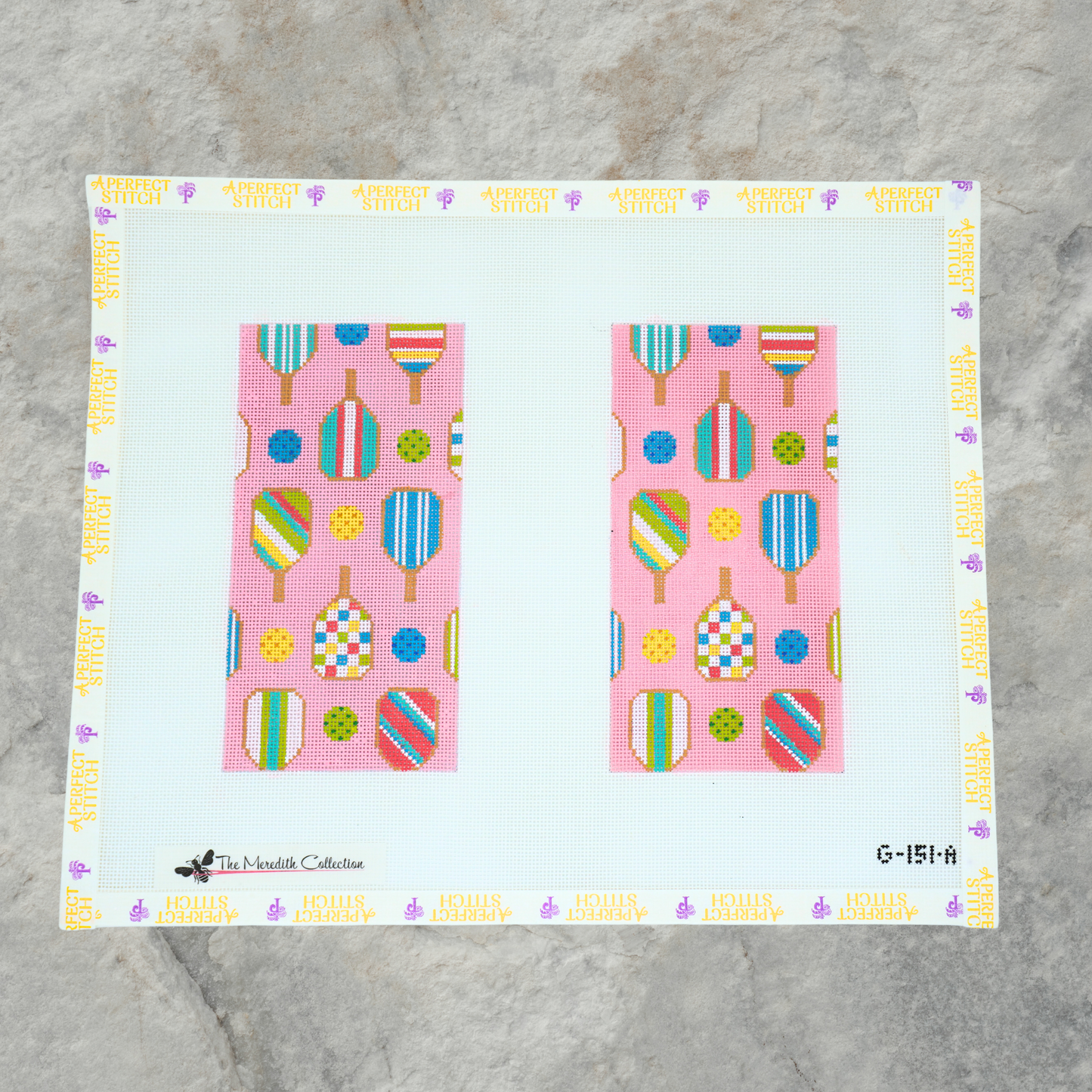 The Meredith Collection | G151-A Pickleball Paddles Pink | Canvas
