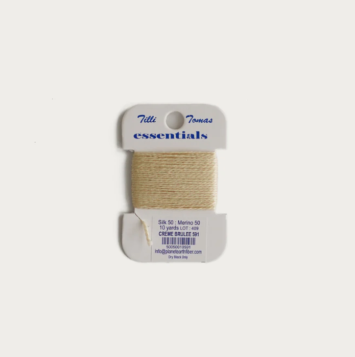 Tilli Tomas | Essentials Cards | 591 Crème Brulee | Thread