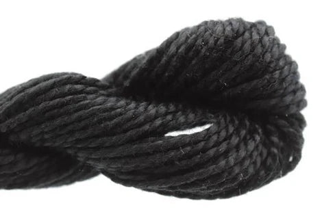 DMC 5 Pearl Cotton | 310 Metallic Black | Thread