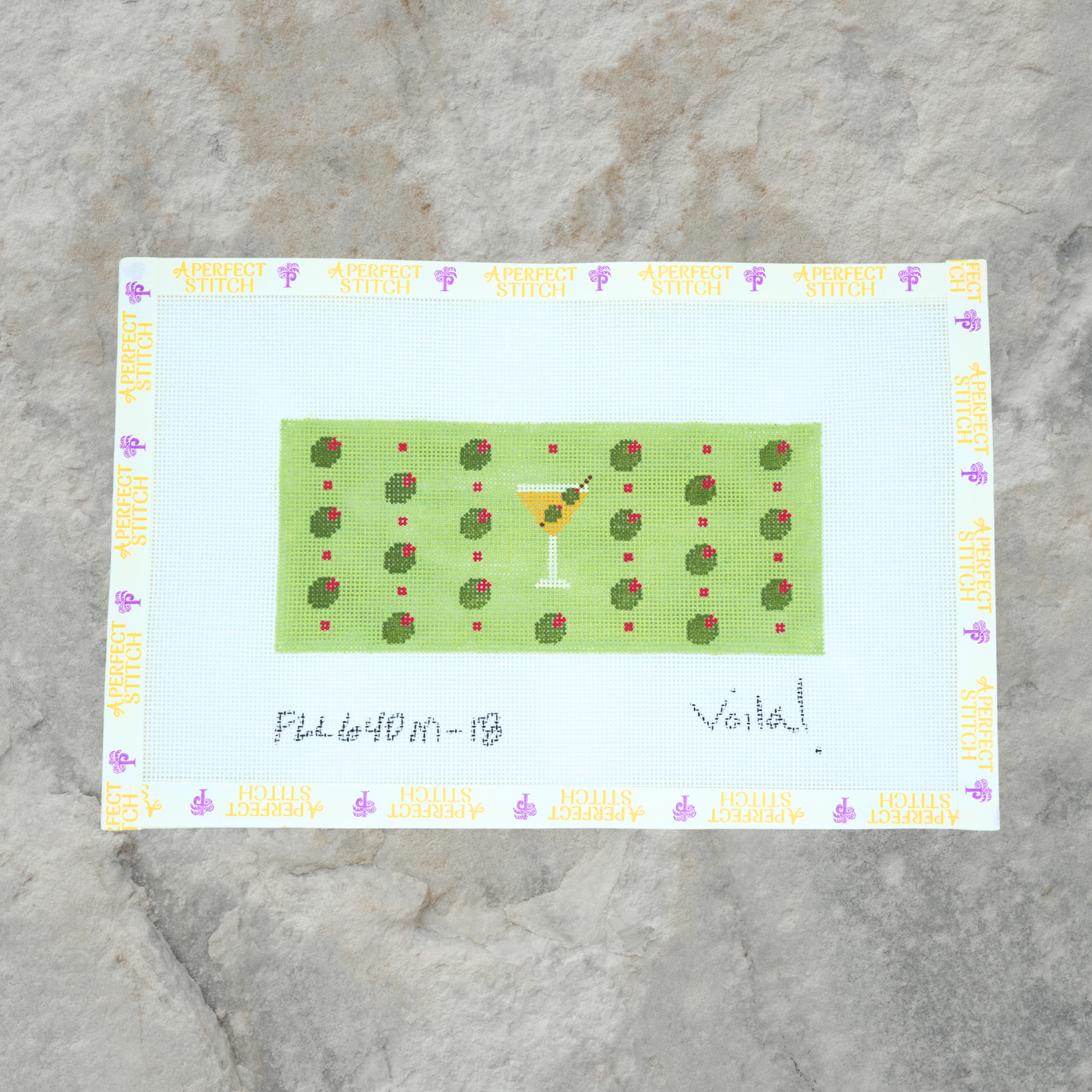 Voila | FLL640M-18 Martini Flask Holder | Canvas