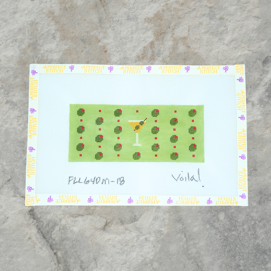 Voila | FLL640M-18 Martini Flask Holder | Canvas