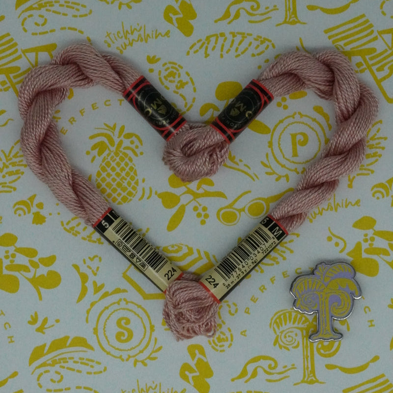 DMC 5 Pearl Cotton | 224 Earthworm | Thread