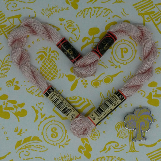 DMC 5 Pearl Cotton | 225 Cherry Blossom | Thread
