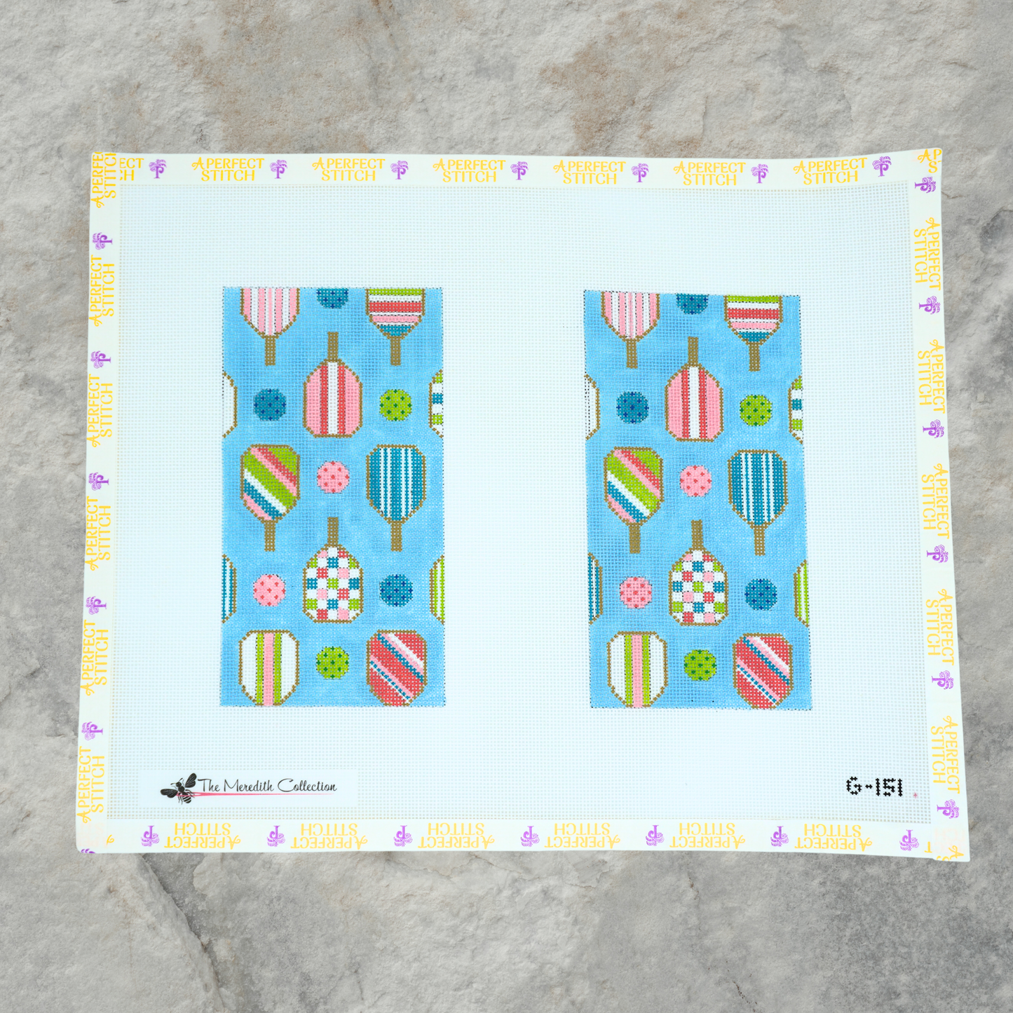 The Meredith Collection | G-151 Pickleball Paddles Blue | Canvas