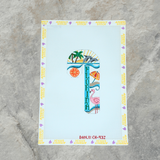 Danji Designs | CH-932 Florida Ornament | Canvas