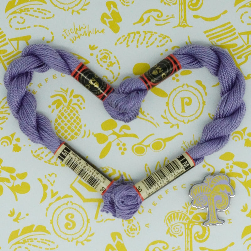 DMC 5 Pearl Cotton | 30 Kitten Gray | Thread