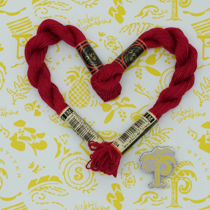 DMC 5 Pearl Cotton | 304 Chinese Lacquer | Thread