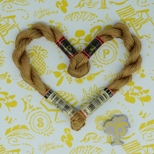 DMC 5 Pearl Cotton | 3045 Toffee | Thread
