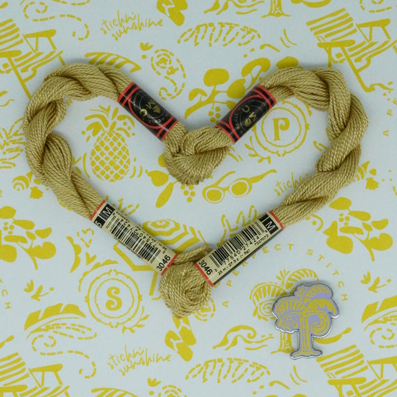 DMC 5 Pearl Cotton | 3046 Biscuit | Thread