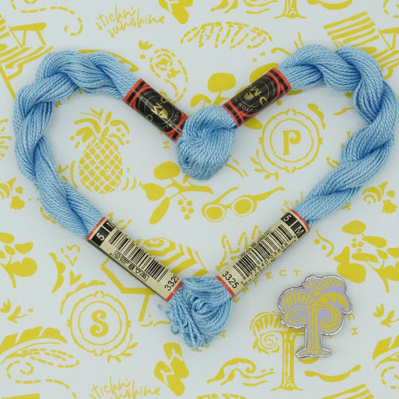 DMC 5 Pearl Cotton | 3325 Arctic Blue | Thread