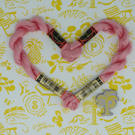 DMC 5 Pearl Cotton | 3326 Wild Rose | Thread