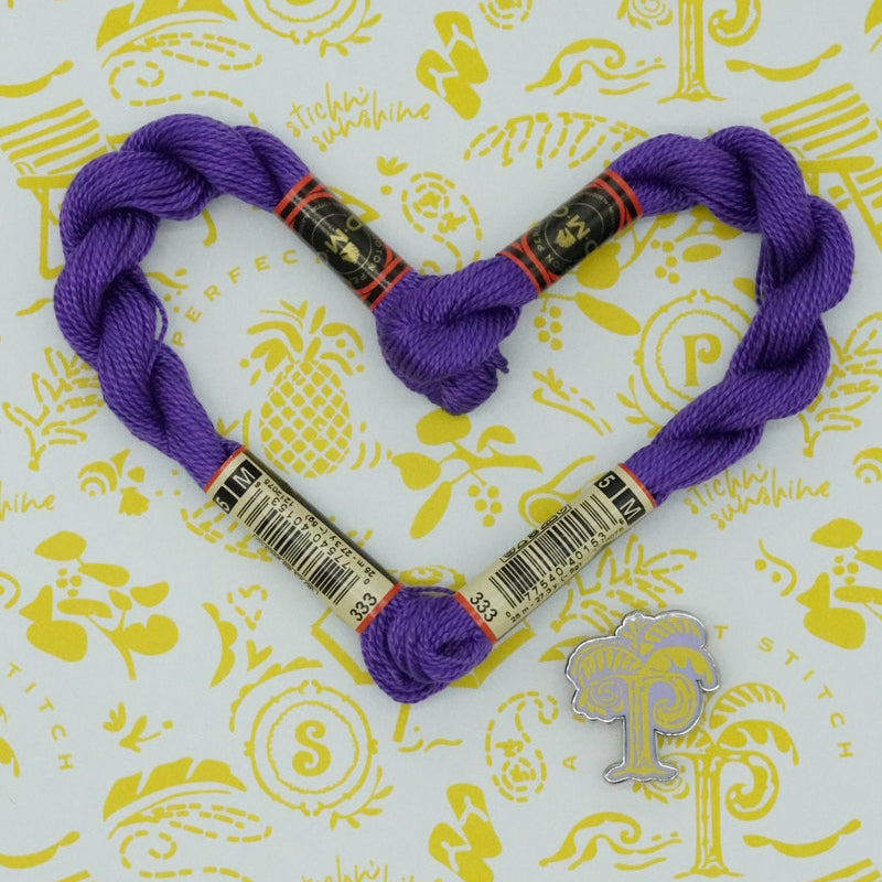 DMC 5 Pearl Cotton | 333 Violet Blue | Thread