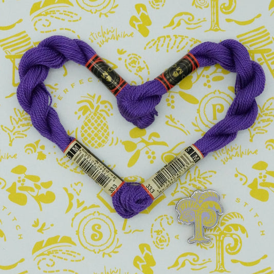 DMC 5 Pearl Cotton | 333 Violet Blue | Thread