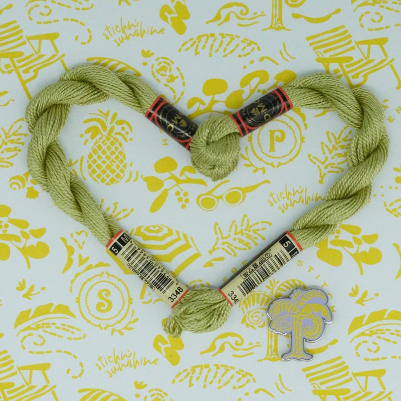 DMC 5 Pearl Cotton | 3348 Scallion | Thread