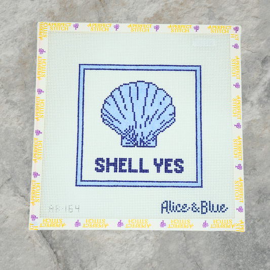 Alice & Blue | AB-164 Shell Yes | Canvas