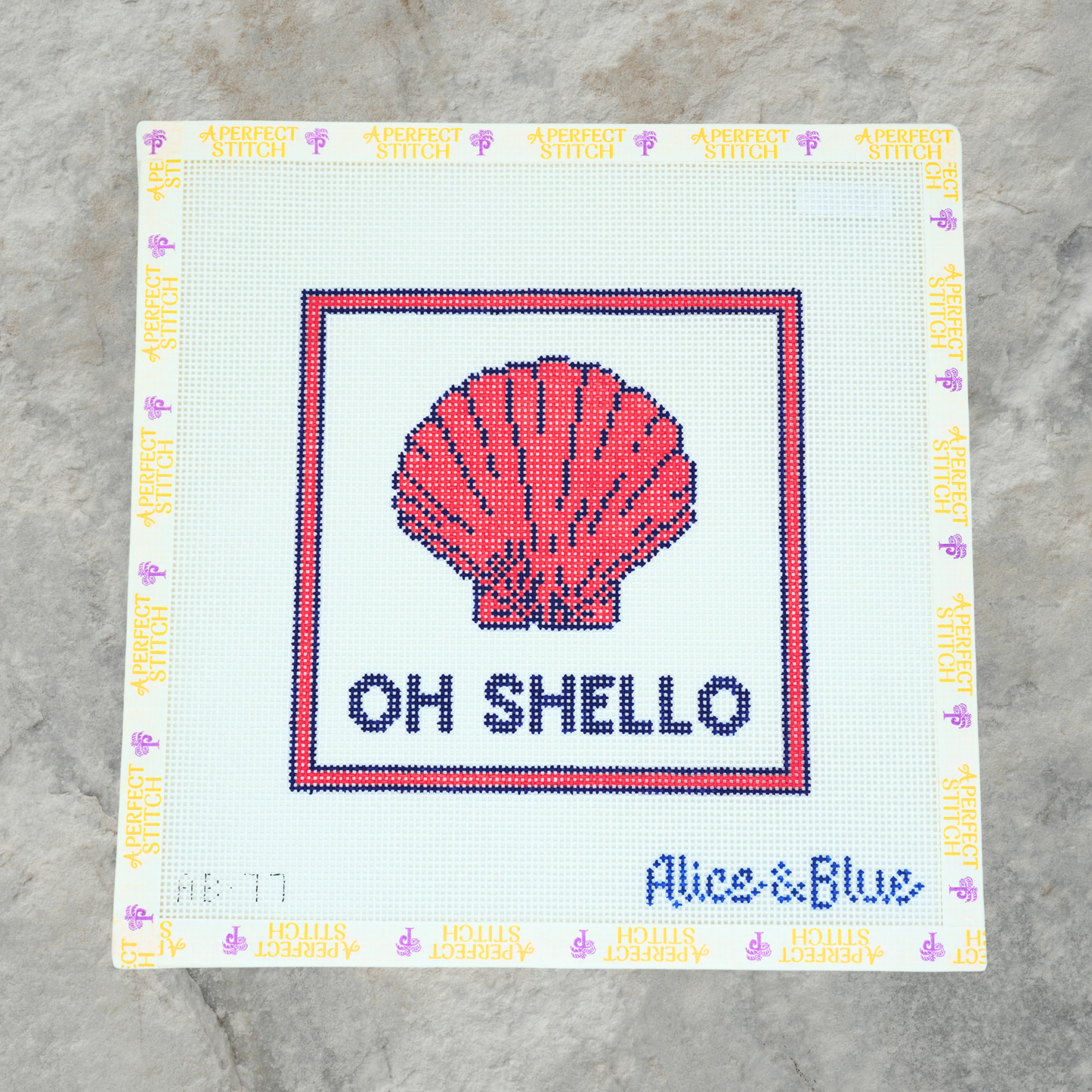 Alice & Blue | AB-17 Oh Shello | Canvas