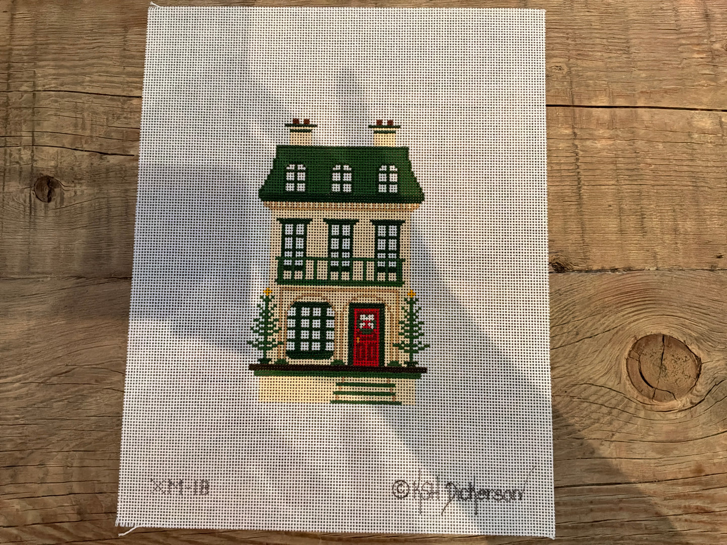 Kate Dickerson | Christmas Victorian Dollhouse | Canvas
