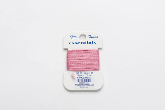 Tilli Tomas | Essentials Cards | 534 Carnation | Thread