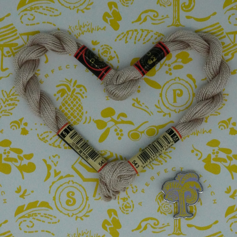 DMC 5 Pearl Cotton | 543 Shell | Thread