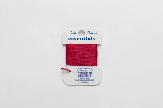Tilli Tomas | Essentials Cards | 552 Vermillion | Thread