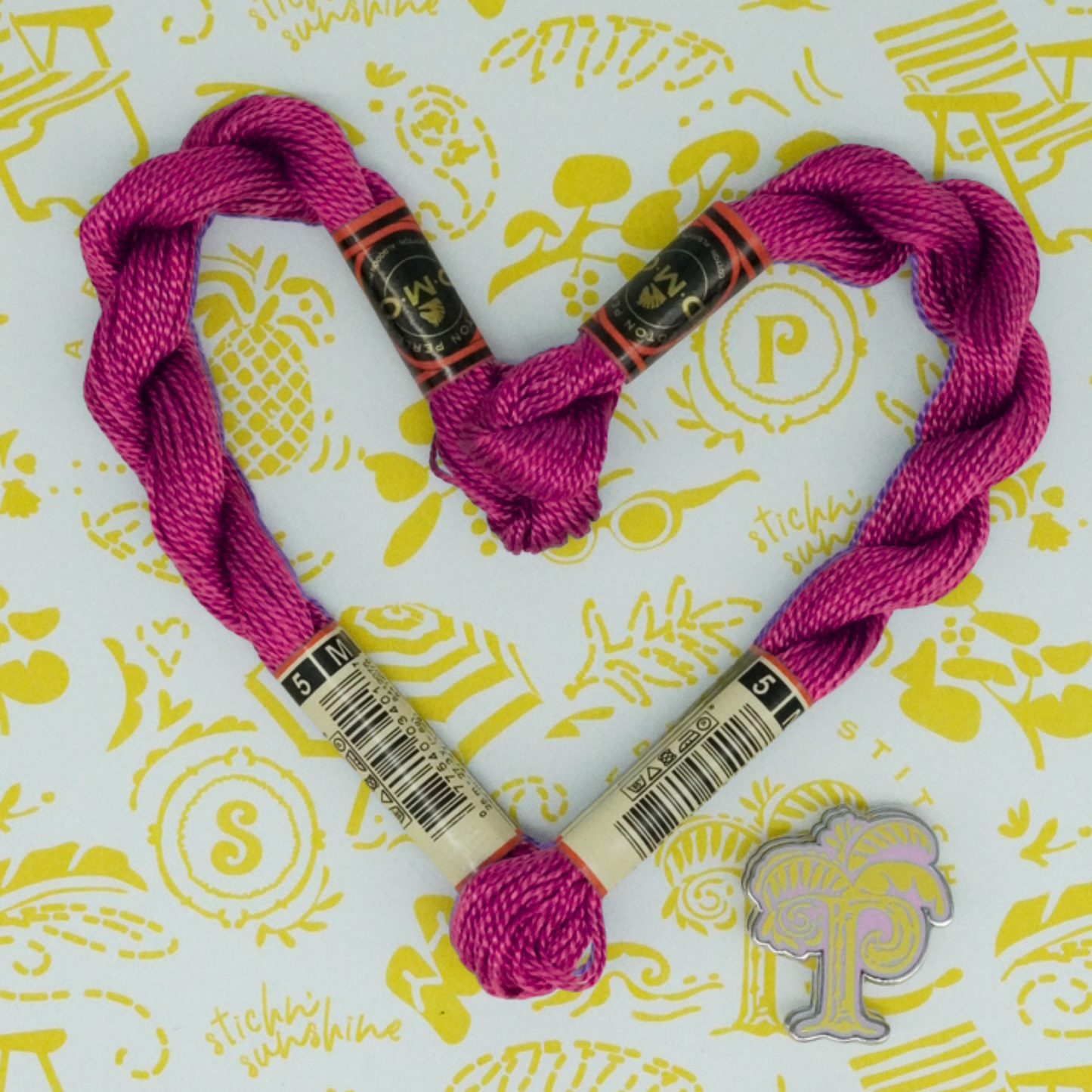 DMC 5 Pearl Cotton | 35 Plum | Thread