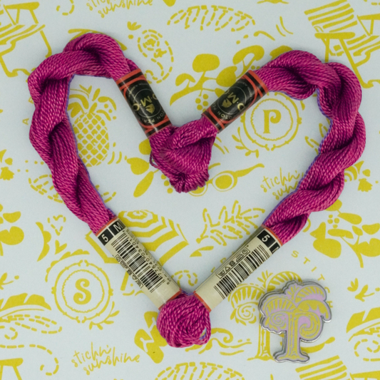 DMC 5 Pearl Cotton | 35 Plum | Thread