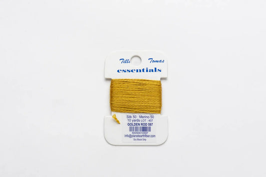 Tilli Tomas | Essentials Cards | 597 Goldenrod | Thread