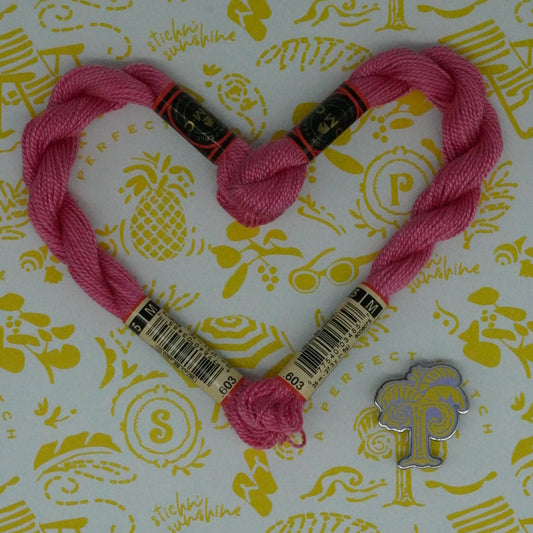 DMC 5 Pearl Cotton | 603 Macaroon Pink | Thread