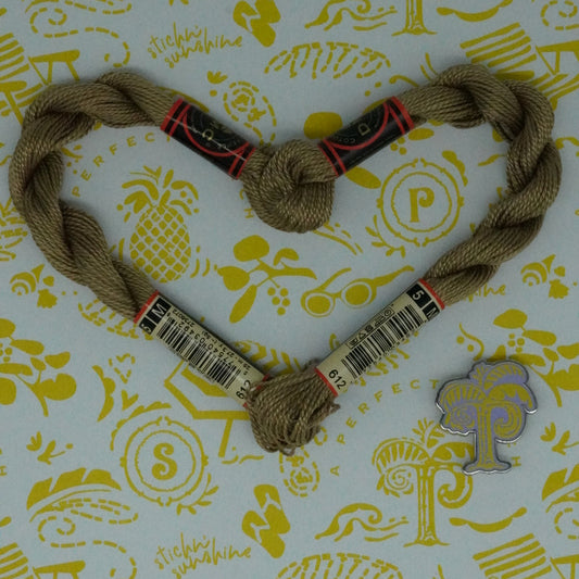 DMC 5 Pearl Cotton | 612 Jute | Thread