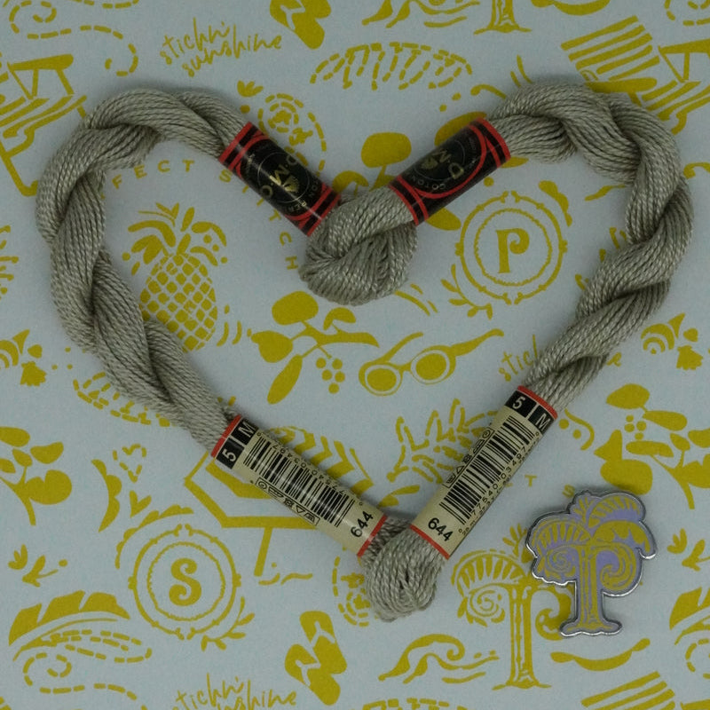 DMC 5 Pearl Cotton | 644 Hemp | Thread