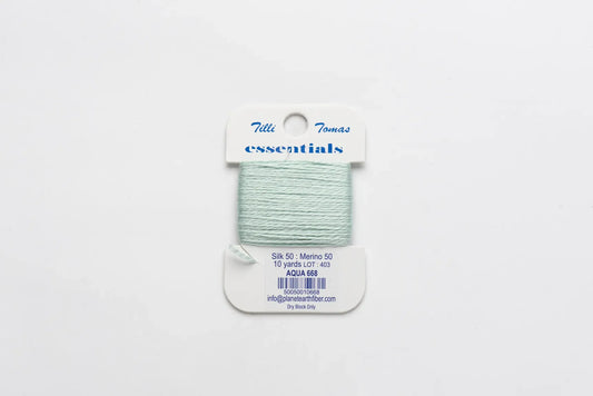 Tilli Tomas | Essentials Cards | 668 Aqua | Thread