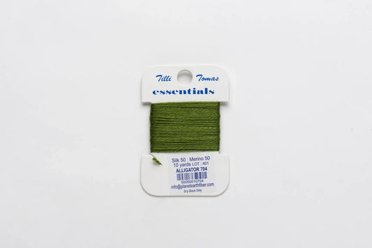 Tilli Tomas | Essentials Cards | 704 Aligator | Thread