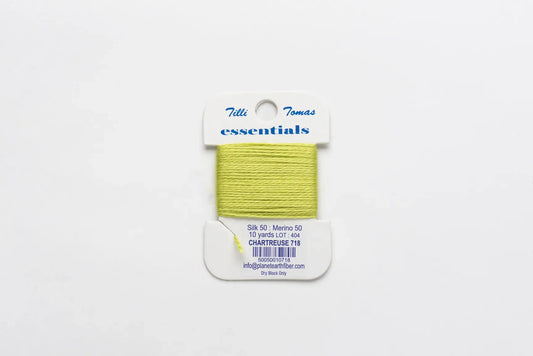Tilli Tomas | Essentials Cards | 718 Chartreuse | Thread