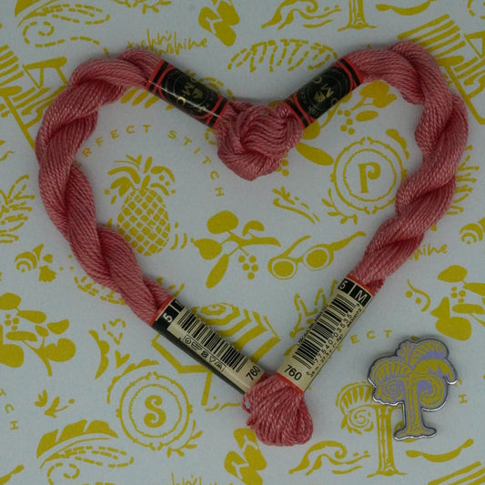 DMC 5 Pearl Cotton | 760 Dusty Pink | Thread