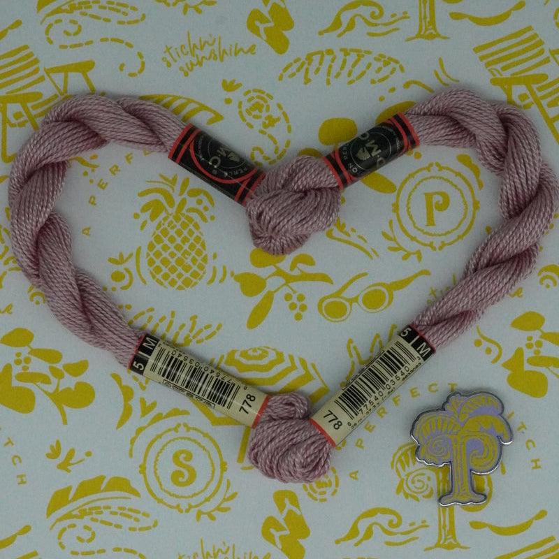 DMC 5 Pearl Cotton | 778 Amethyst Haze | Thread