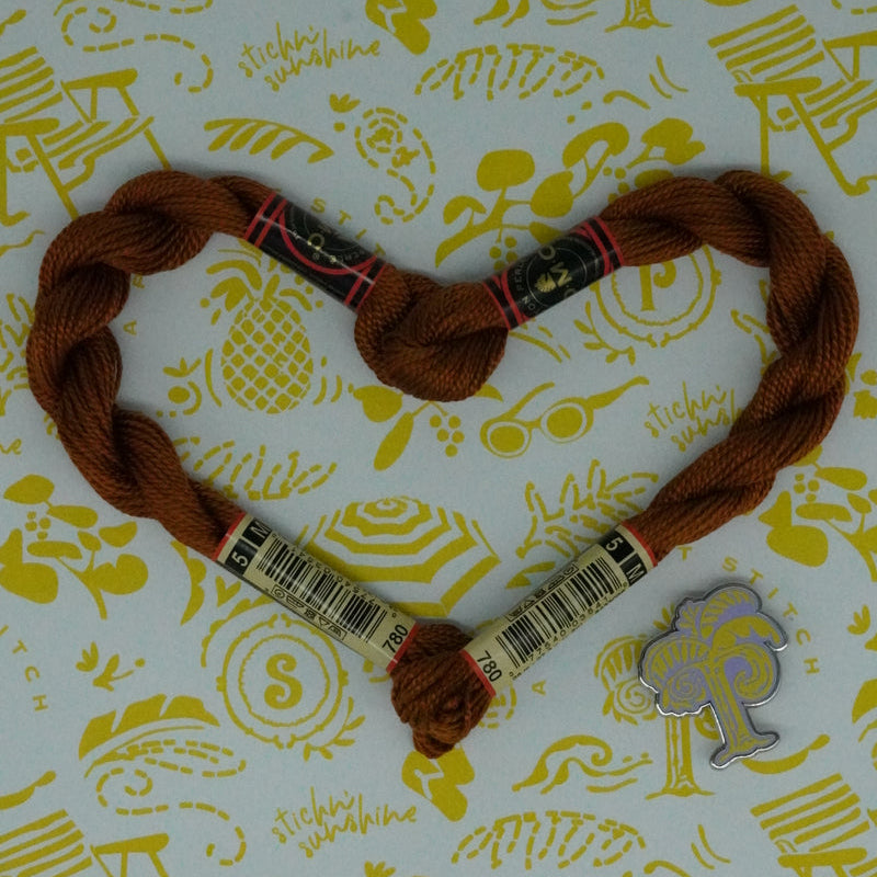 DMC 5 Pearl Cotton | 780 Chestnut | Thread