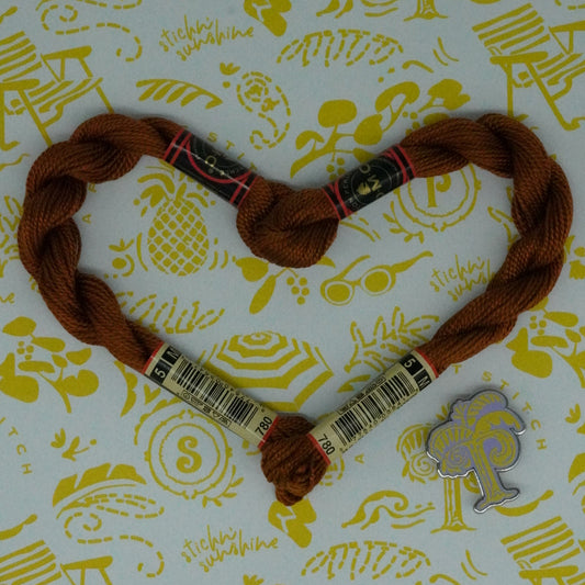 DMC 5 Pearl Cotton | 780 Chestnut | Thread