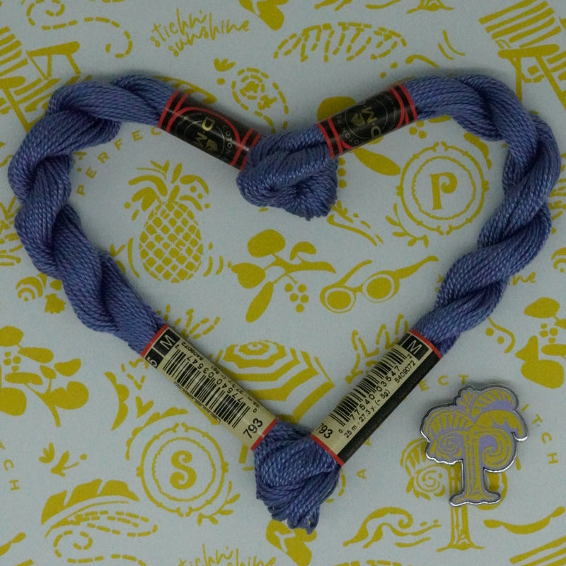 DMC 5 Pearl Cotton | 793 Deep Ocean | Thread