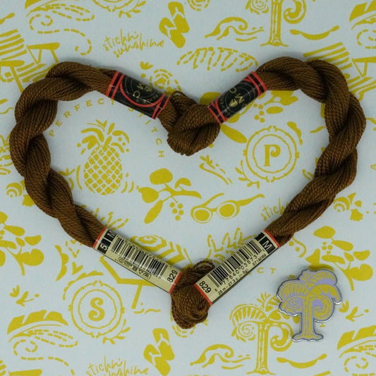 DMC 5 Pearl Cotton | 829 Star Anise | Thread