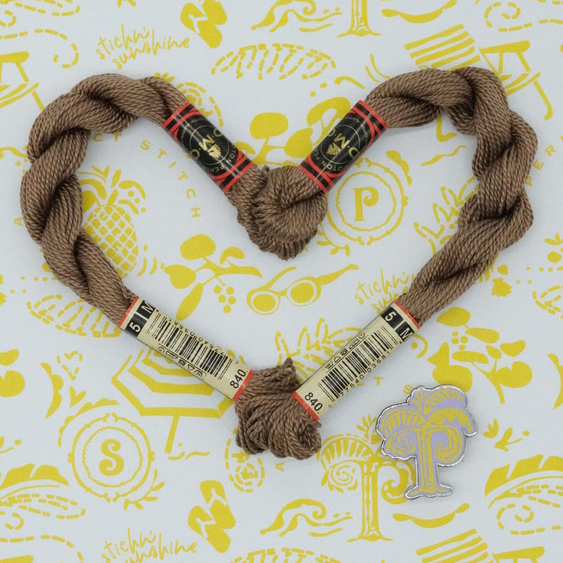 DMC 5 Pearl Cotton | 840 Country Mouse | Thread