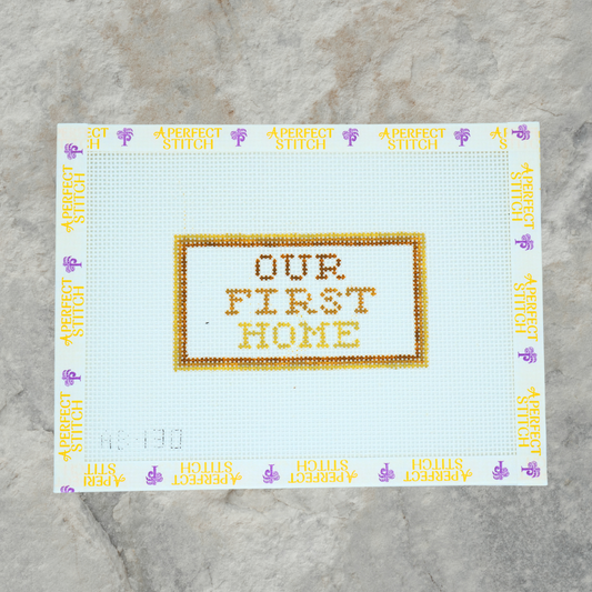 Alice & Blue | AB-130 Our First Home | Canvas