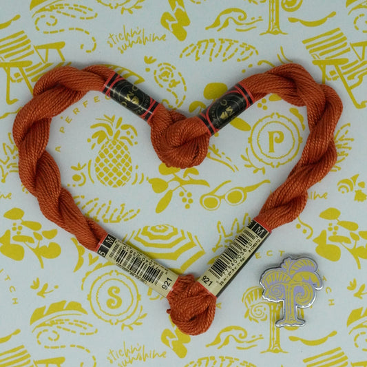 DMC 5 Pearl Cotton | 921 Tuscan Ochre | Thread
