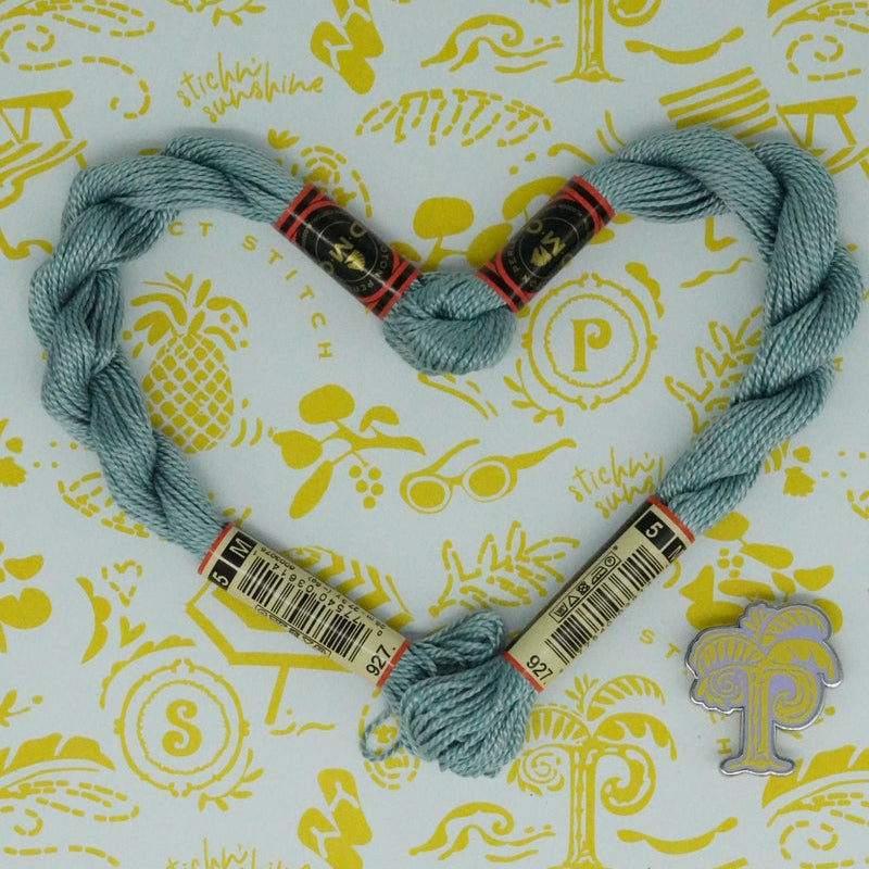DMC 5 Pearl Cotton | 927 Oyster | Thread