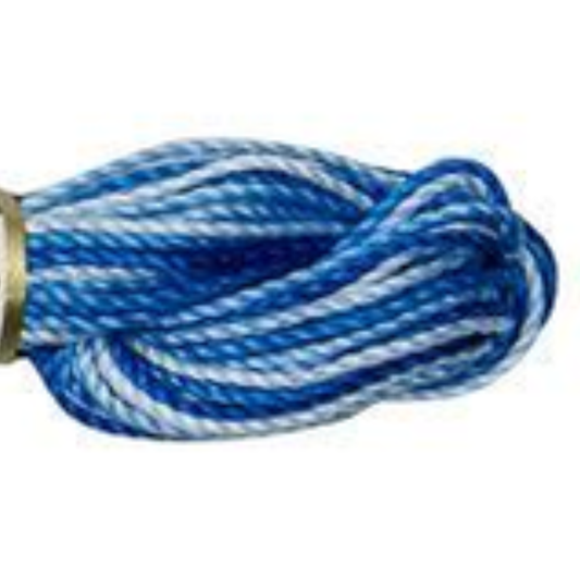DMC 5 Pearl Cotton | 93 Cornflower Ombre | Thread