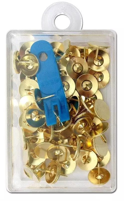 Fleur de Paris | Brass Tacks with Remover | Stitching Tools