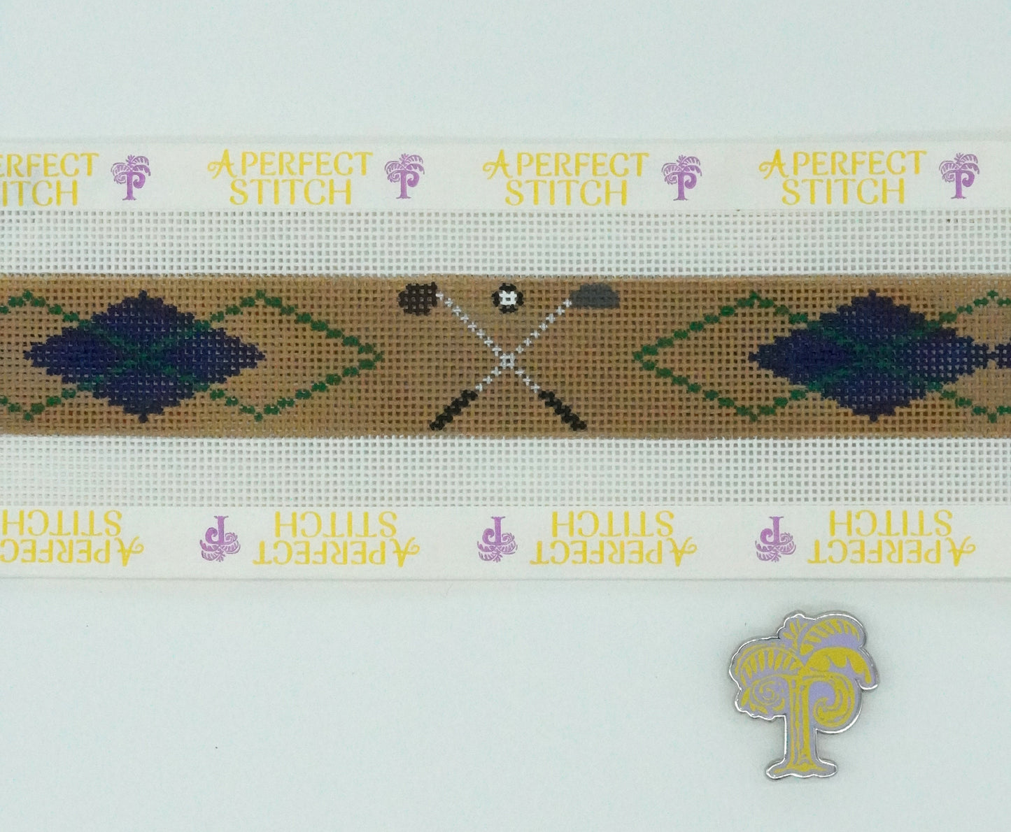 The Meredith Collection | 236M Argyle Golf Belt | Canvas