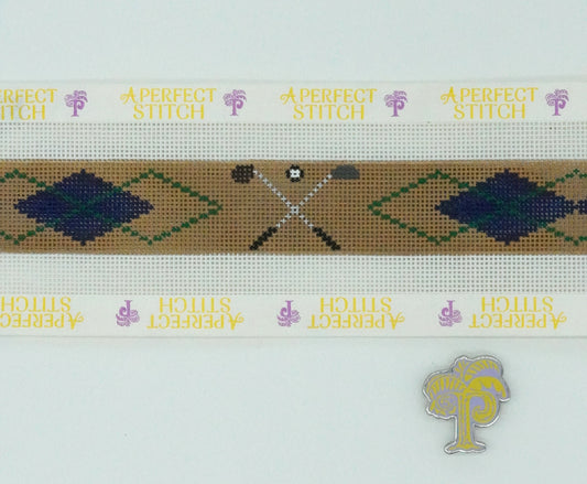 The Meredith Collection | 236M Argyle Golf Belt | Canvas