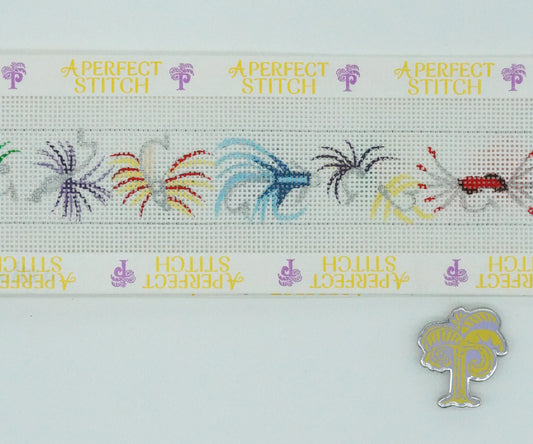 The Meredith Collection | 140 More Fishing Flies Belt | Canvas