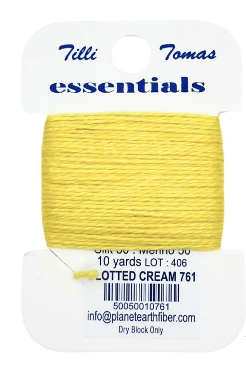 Tilli Tomas | Essentials Cards | 761 Clotted Cream | Thread